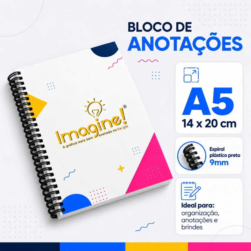 2041 - BLOCOS DE ANOTAÇÕES - A5